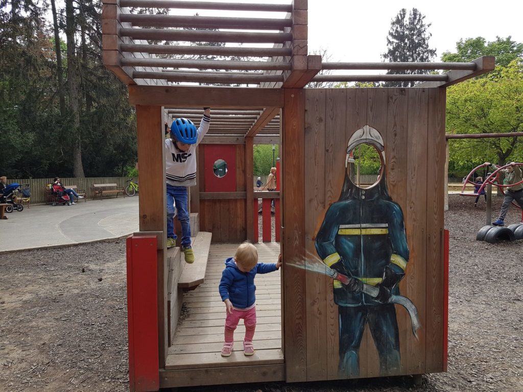 Türkenschanzpark Firefighting Playground (Feuerwehrspielplatz)