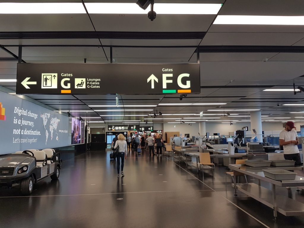 Besucherwelt am Flughafen Wien