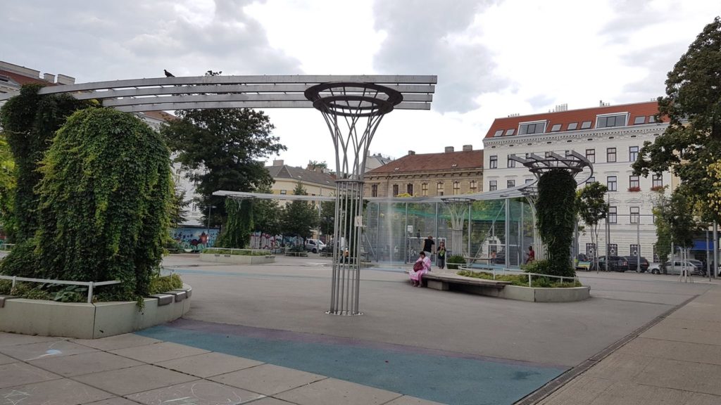 Yppenpark Spielplatz Brunnenmarkt
